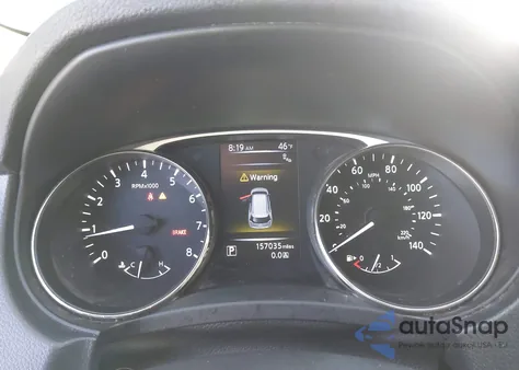 2016 Nissan Rogue Sv из США, поврежденный, VIN KNMAT2MT7GP695302